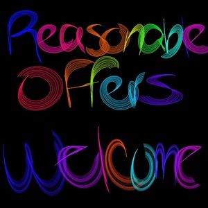 Mostly all reasonable offers accepted.